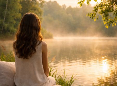 言葉の響きの瞑想で深く休む時間のイメージ