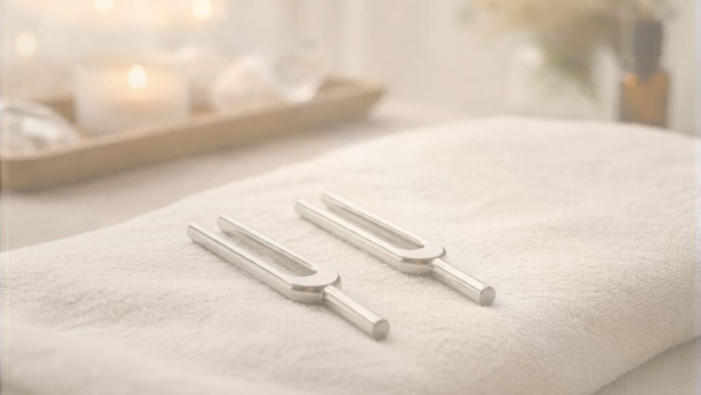 音叉を使ったセッション